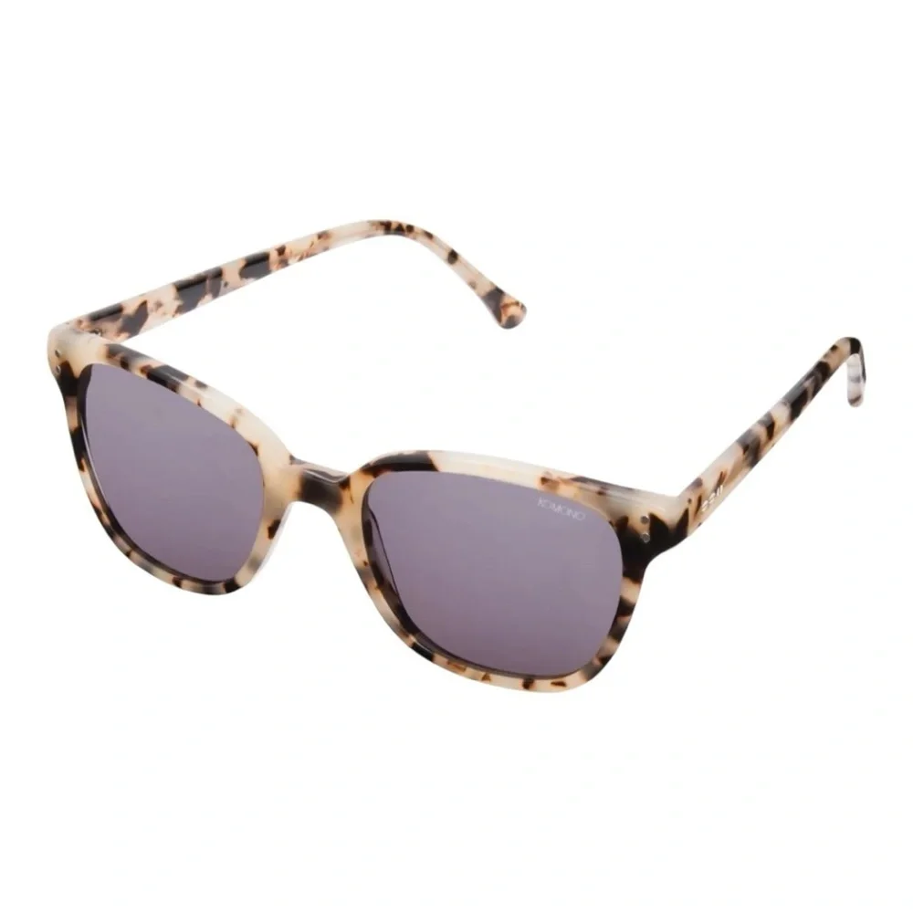 NEW KOMONO Renee Ivory Demi sunglasses (NWT) Cream Brown Tortoise